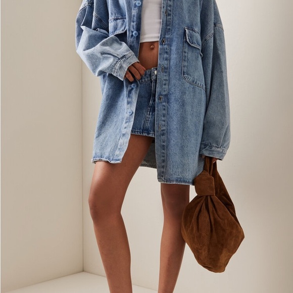 The Frankie Shop
Dallas Oversized Denim Shirt - Picture 3 of 7